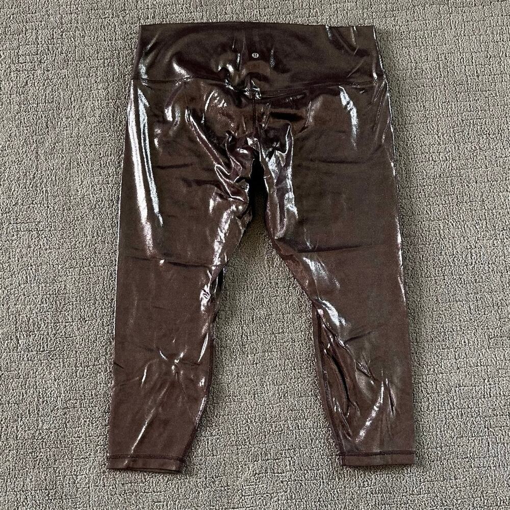 Lululemon 20 Align Shiney Bronze Athletic Leggings - Picture 4 of 6